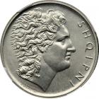 Albania. Prova Lek, 1930-V. NGC MS66