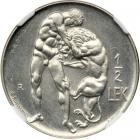 Albania. &frac12; Lek, 1926-R. NGC MS65