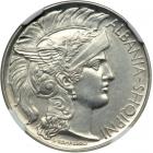 Albania. Prova Frang Ari, 1927-V. NGC MS61
