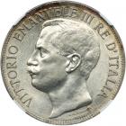 Italy. 5 Lire, 1911-R. NGC AU58