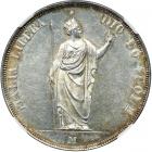 Italian States - Lombardy. 5 Lire, 1848-M. NGC MS61
