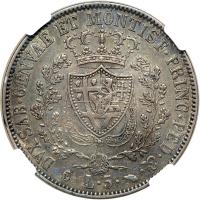 Italian States - Sardinia. 5 Lire, 1830-P. NGC EF40 - 2