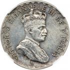 Italian Colonies - Italian Somaliland. Prova 5 Lire, 1925-R. NGC MS60