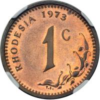 Rhodesia. Cent, 1973. NGC PF65 - 2