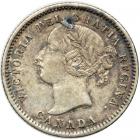Canada. 10 Cents, 1871-H. EF-AU
