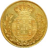 Portugal. Peca (6400 Reis), 1822. NGC MS62 - 2