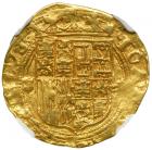 Spain. 1 Escudo, ND-S (Seville). NGC AU55