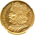 Poland. 20 Zlotych, 1925. NGC MS62