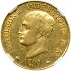 Italian States - Kingdom of Italy. 40 Lire, 1808-M. NGC EF45