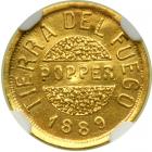 Argentina - Tierra del Fuego. Gramo, 1889. NGC AU