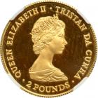 Tristan da Cunha. 2 Pounds, 1983. NGC PF68
