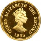 Great Britain - Alderney. 25 Pounds, 1993. NGC PF70