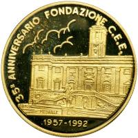 Italy. Ecu D'Oro, 1992. PF - 2