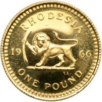 Rhodesia. Pound, 1966. PF - 2