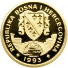 Bosnia & Herzegovina. 70 Ecus + 10, 1993. PF