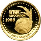 Marshall Islands. 50 Dollars, 1966. PF