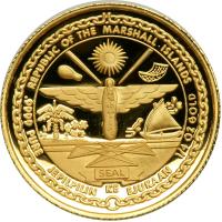 Marshall Islands. 50 Dollars, 1966. PF - 2