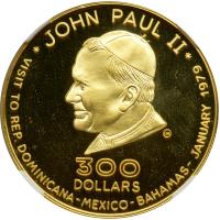 Dominica. 300 Dollars, 1979. NGC PF65 - 2