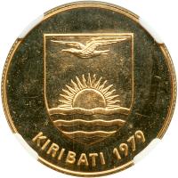Kiribati. 150 Dollars, 1979. NGC MS67 - 2
