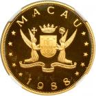 Portuguese Colonies - Macao. 1000 Patacas, 1988. NGC PF69