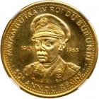 Burundi. 100 Francs, 1965. NGC MS68