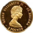 St. Helena. 2 Pound, 1983. NGC PF69