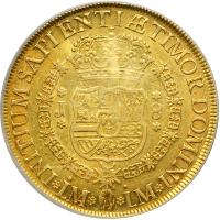 Peru. 8 Escudos, 1751-J (Lima). PCGS AU50 - 2