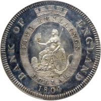 Great Britain. Proof Bank Dollar, 1804. PCGS PF63 - 2