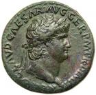 Nero, AD 54-68. AE Sestertius minted at Rome, c. AD 65. VF