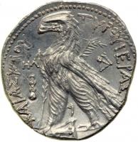 Phoenicia, Tyre, 89/88 BC. AR Shekel (14.37 g) dated year 38. EF - 2