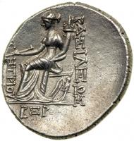 Syria, Seleukid Kingdom. Demetrios I, 162-150 BC. AR Tetradrachm (16.25 g) minted at Antioch, 151-150 BC. VF - 2