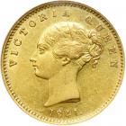 British India. Mohur, 1841-C. NGC AU58