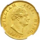 British India. Mohur, 1835-C. NGC AU58