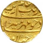 India - Mughal. Mohur, AH.1082/ 15. NGC MS62