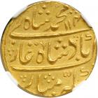 India - Mughal. Mohur, AH.1140/10. NGC MS61