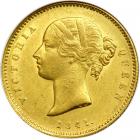 British India. Mohur, 1841-C. NGC MS61