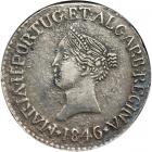 Goa. Rupia, 1846. NGC EF40