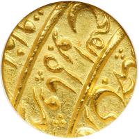 India - Mughal. Mohur, AH1124 Year 1. NGC MS62 - 2