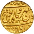 India - Mughal. Mohur, AH1124 Year 1. NGC MS63
