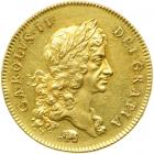 Great Britain. 5 Guineas, 1668. AU