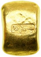 China. Gold 1 Tael Ingot, ND. VF - 2