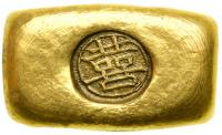 China. Gold Sycee Tael, ND. VF - 2