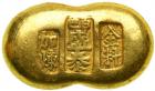 China. Gold 1 Tael Ingot, ND. VF