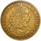 Peru. 8 Escudos, 1753-J (Lima). NGC EF45