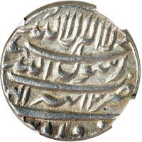 India - Mughal. Rupee, AH1049 Year 13. NGC AU50 - 2