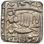 India - Mughal. Square Rupee, AH986. NGC MS63
