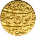 India - Mughal. Mohur, AH1078 Year 10. NGC MS63