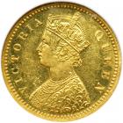British India. 5 Rupees, 1870-C. NGC MS62