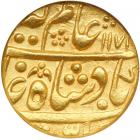 India - Mughal. Mohur, AH117X Year 6. NGC AU58