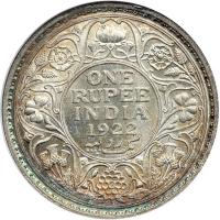 British India. Rupee, 1922-B. NGC MS65 - 2